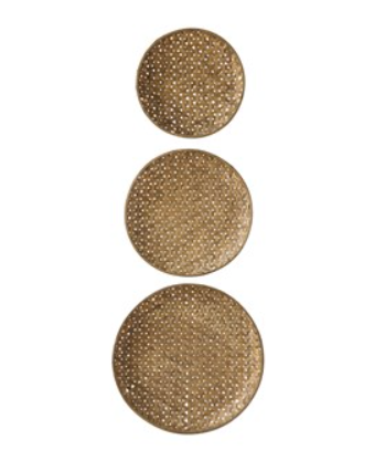 Large Round Woven Bamboo Basket