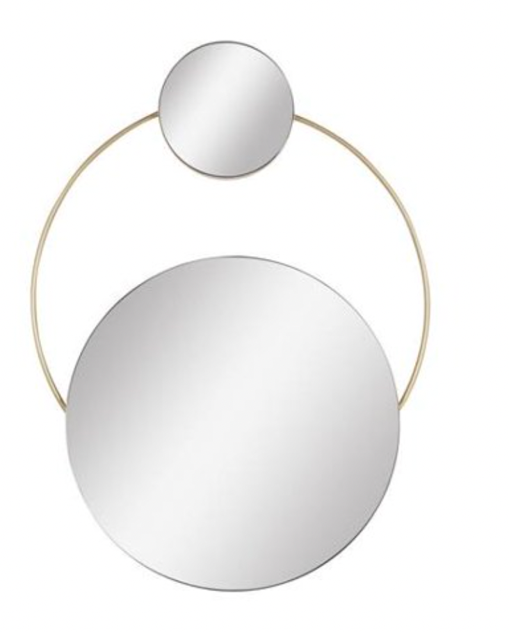Metal 33" Wall Mirror