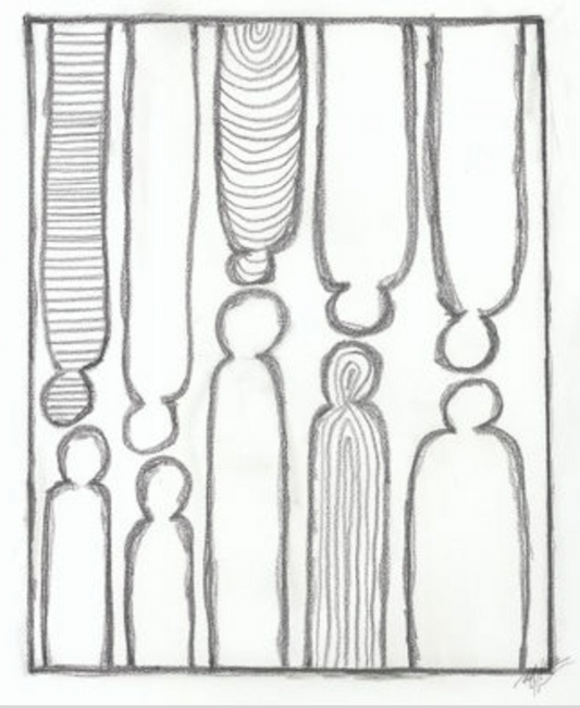 24"x30" Chorus I Art