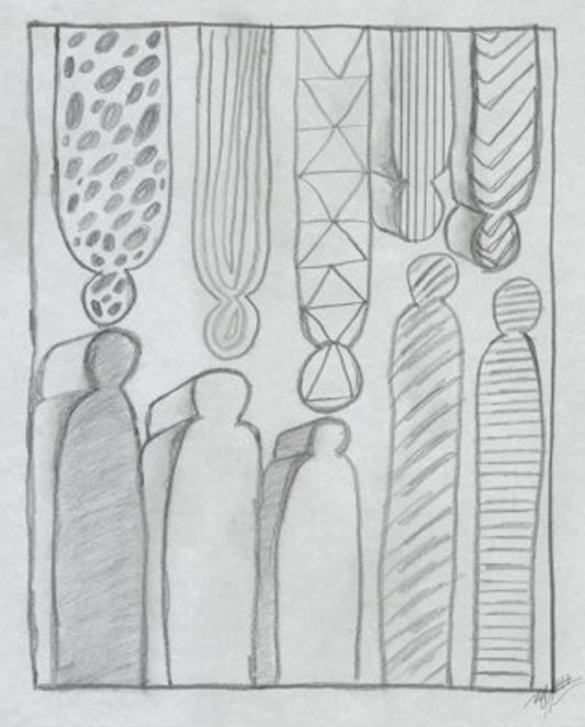 24"x30" Chorus II Art