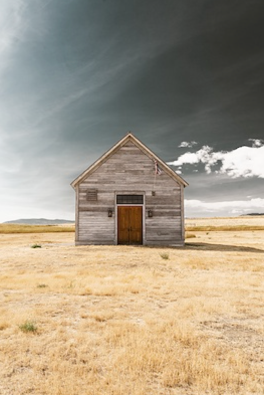 40"x60" Prairie Church II Art