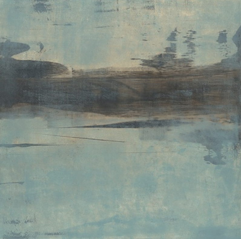 47"x47" Verdant Ephemera I Art