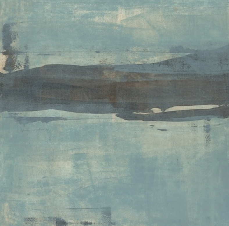 47"x47" Verdant Ephemera II Art