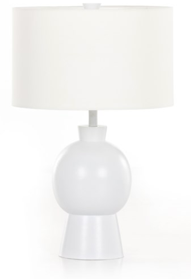 Kelita Table Lamp (Matte White)