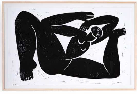 40"x60" CHOREOGRAPHIC II BY CEDRIC PIERRE-BEZ Art