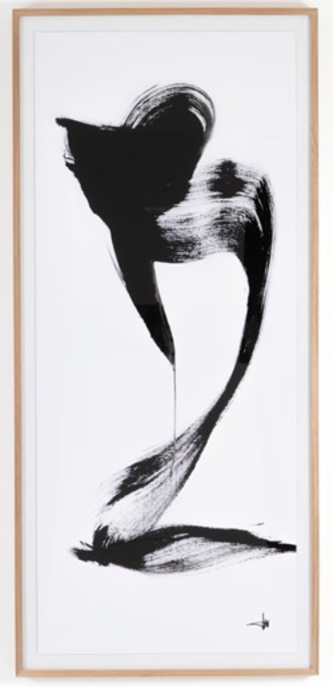 35"x77" EMERGING BY JOHAN MANSCHOT Art