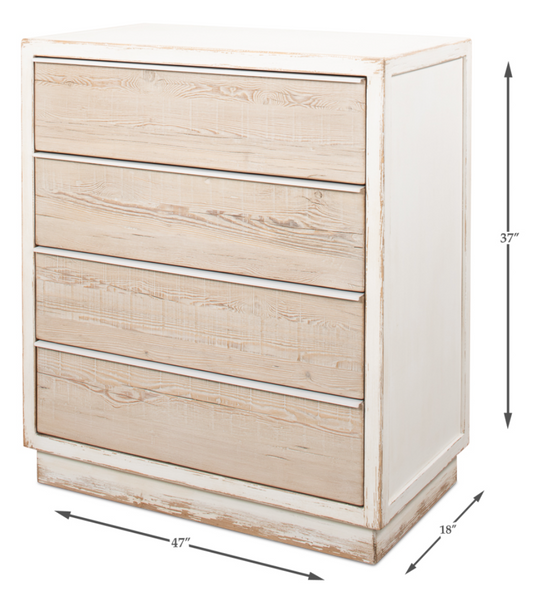 Stefano Four Drawer Commode 32"