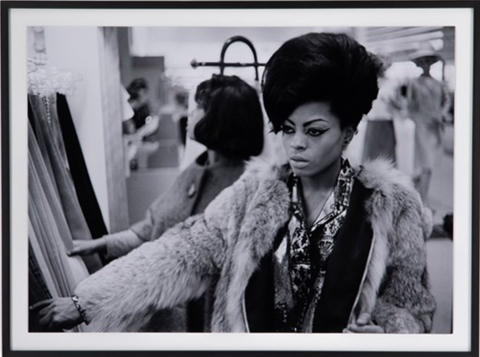 24"x18" DIANA ROSS BY GETTY IMAGES- Art
