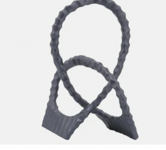 Metal 11H Loopy Table Accent