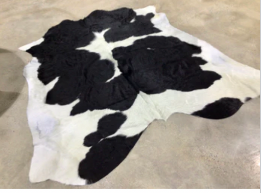 Black & White Cowhide Rug