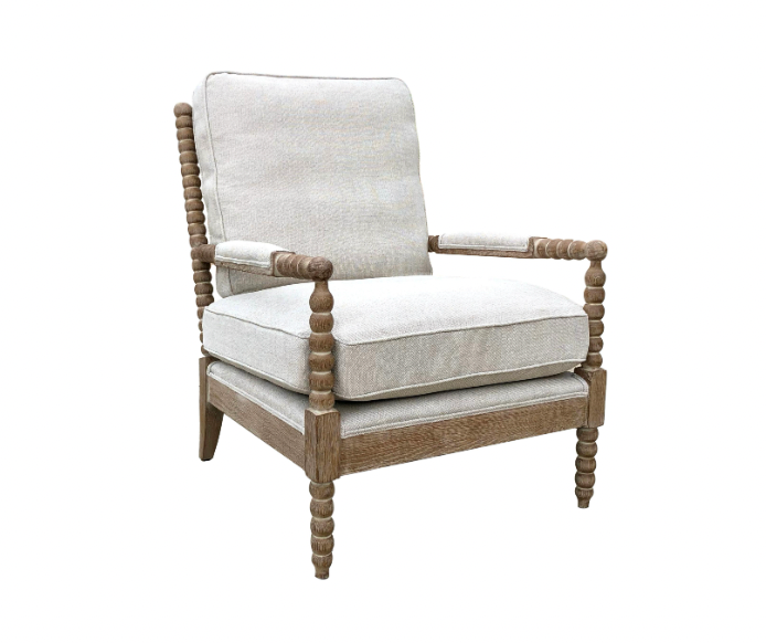 Spindle Chair KW Linen
