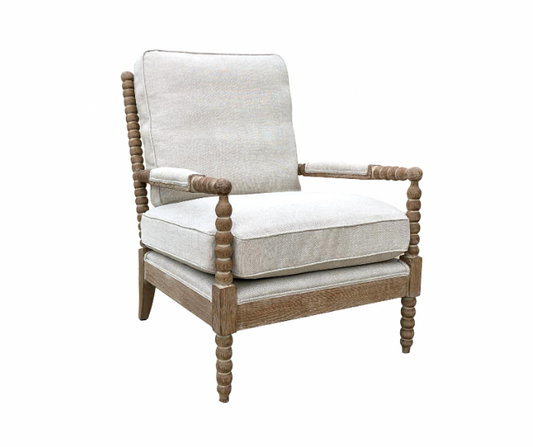 Spindle Chair KW Linen