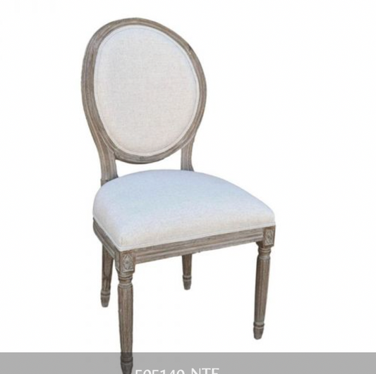 Louis Round Back Side Chair