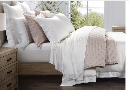 Hera Washed Linen Comforter Set Super King White