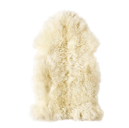 Off White Sheepskin 28"