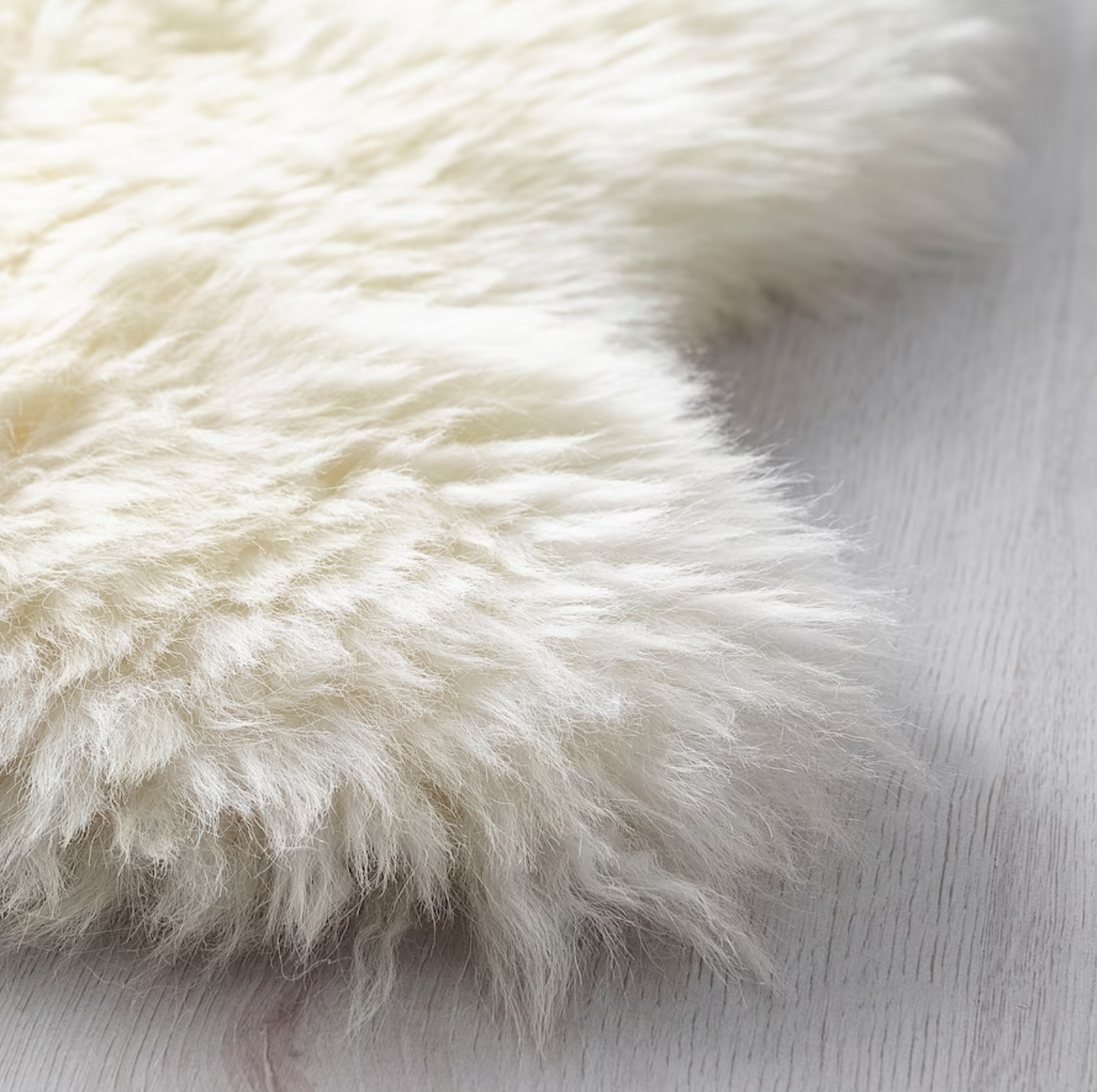 Off White Sheepskin 28"
