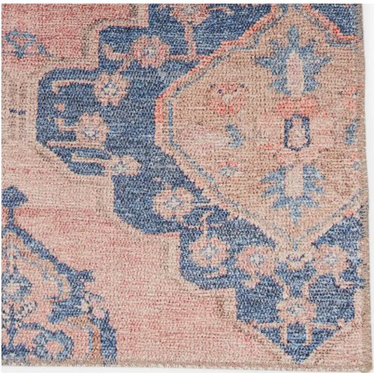 KAR01 7'6"X9'6" Rose Cloud Pastel Parchment KAIROS ADALEE