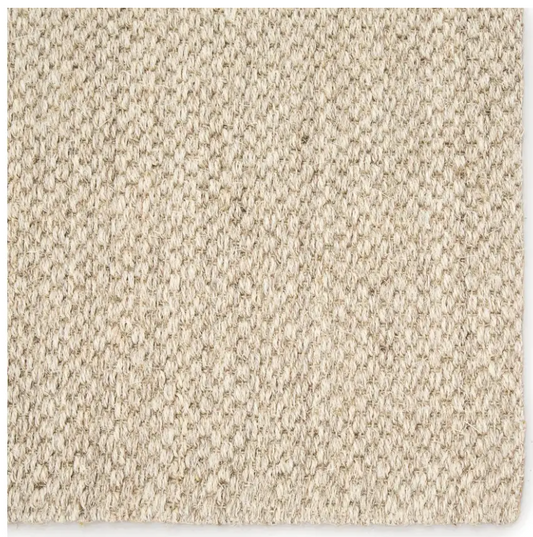 RUG NAS07 2'6"x8' RNR WHITE ASPARAGUS SILVER MINK NATURALS SANIBEL NAPLES