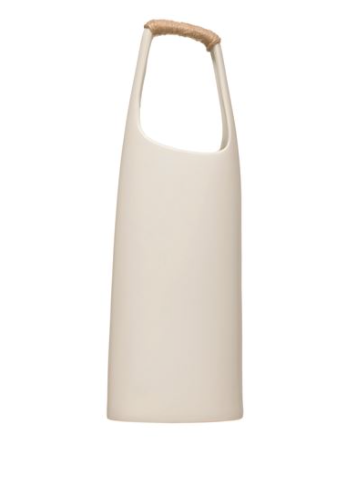 White Stoneware Vase Small