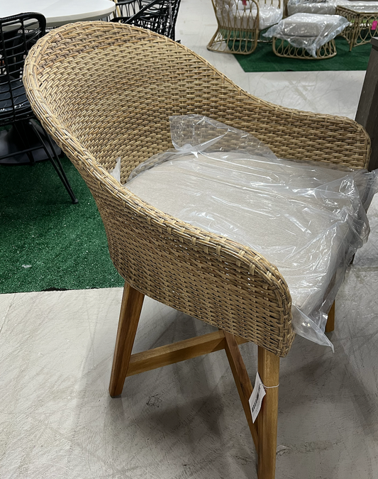 Bacony-Rope Outdoor Dining Chair