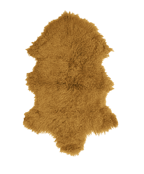 Tibetan Lamb Mustard Hide 40x25