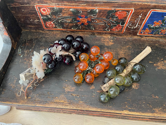 Vintage Lucite Grapes
