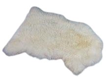 White Sheepskin