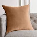 Taupe Velvet Pillow