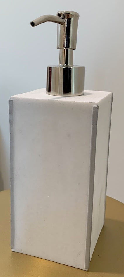 White Soap Dispenser