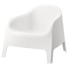 White Saucer Outdoor Chair
