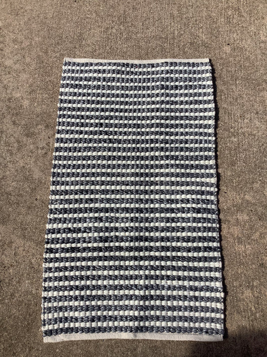 Linsei Striped Bath Rug 26x46