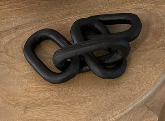 Black Metal Chains(4 Links)