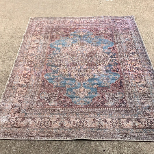 Vacherie Bran Smoke Grey 5X8 Rug HBL08